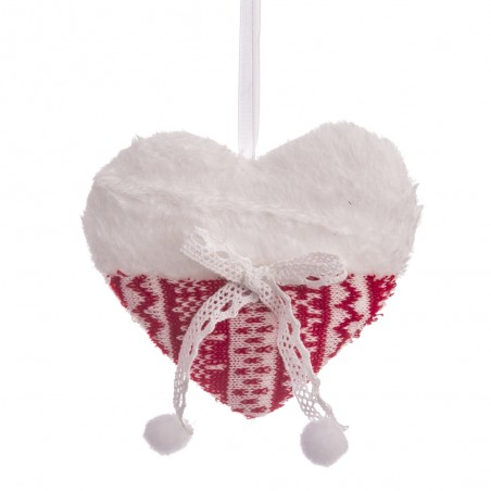 Ciondolo cuore in polyfoam 13 cm