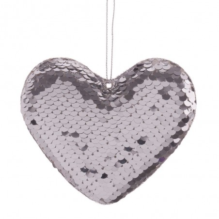 Ciondolo cuore argento 1 x 10 x 10 cm