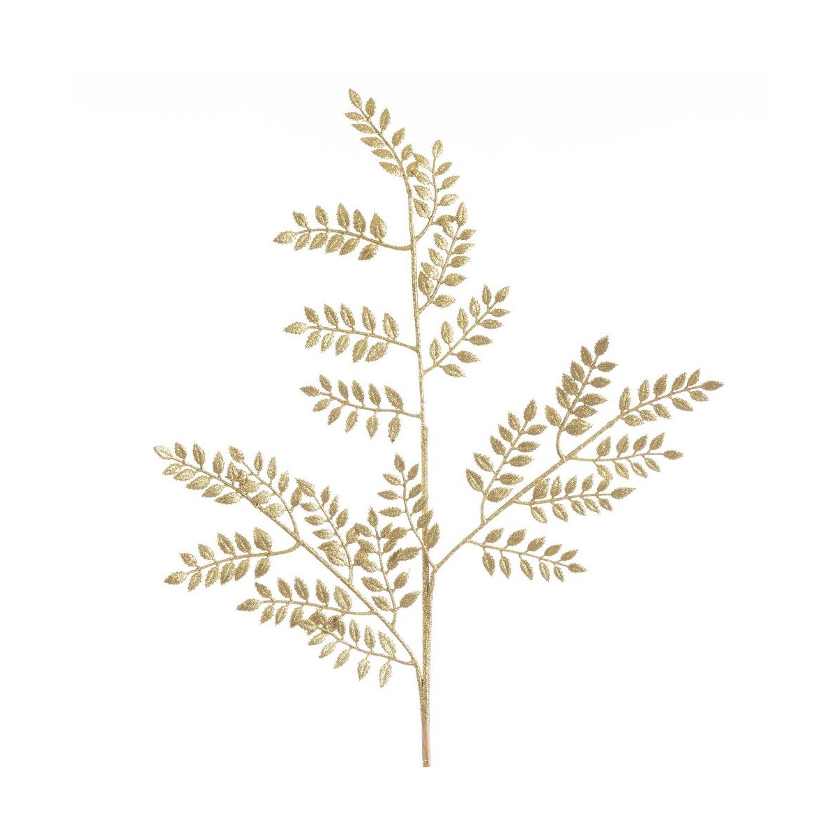 Ramo foglia oro 93 cm
