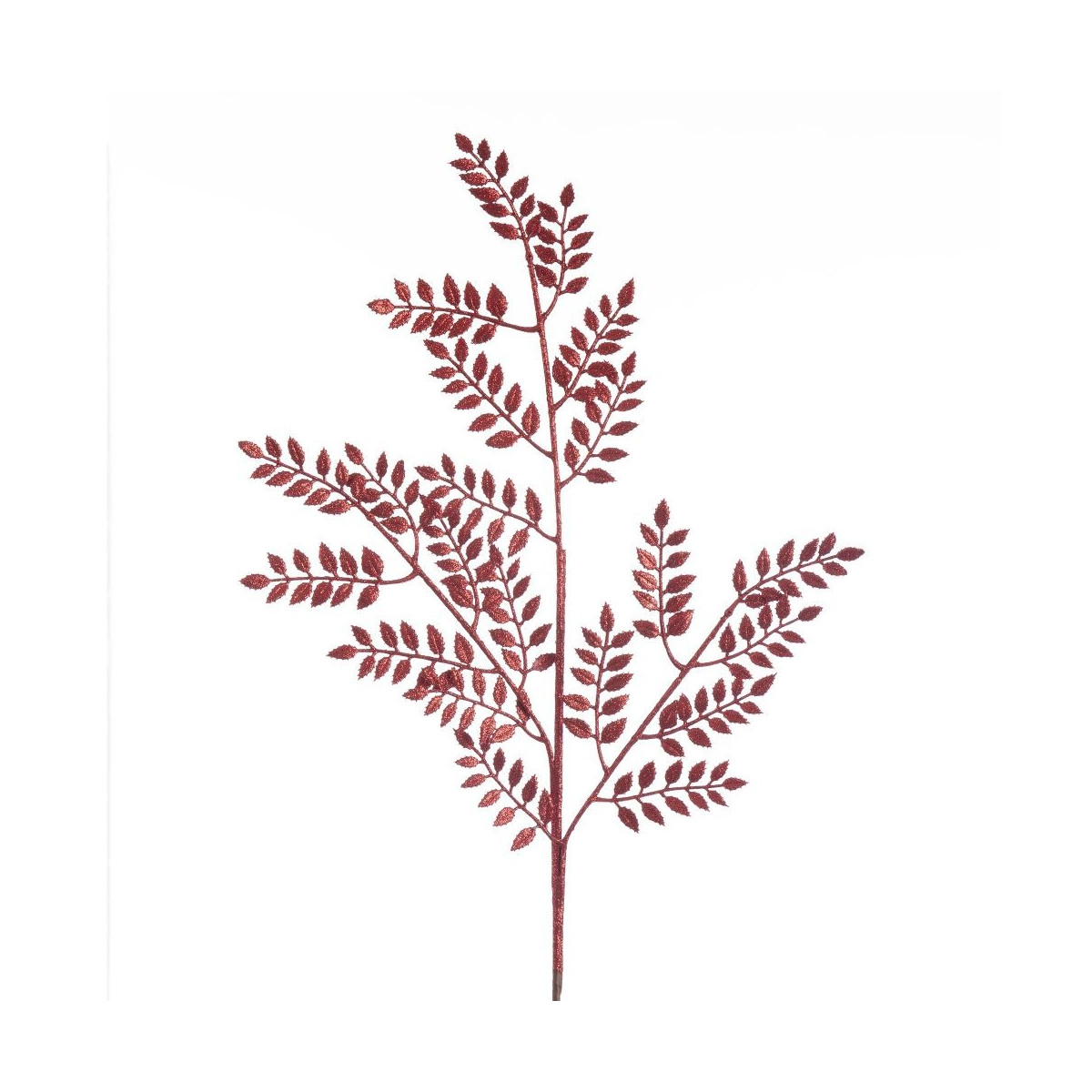 Ramo foglie rosse 93 cm