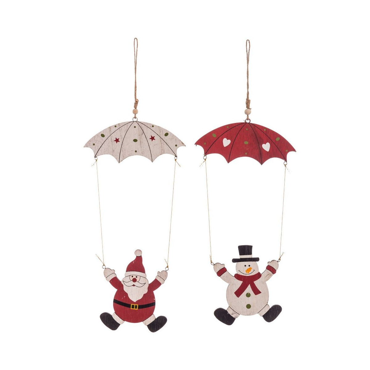 Collana paracadutista legno 2 m 18 x 0,50 x 48 cm