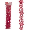 Ghirlanda feltro rosso 2 m 120 x 0,30 cm