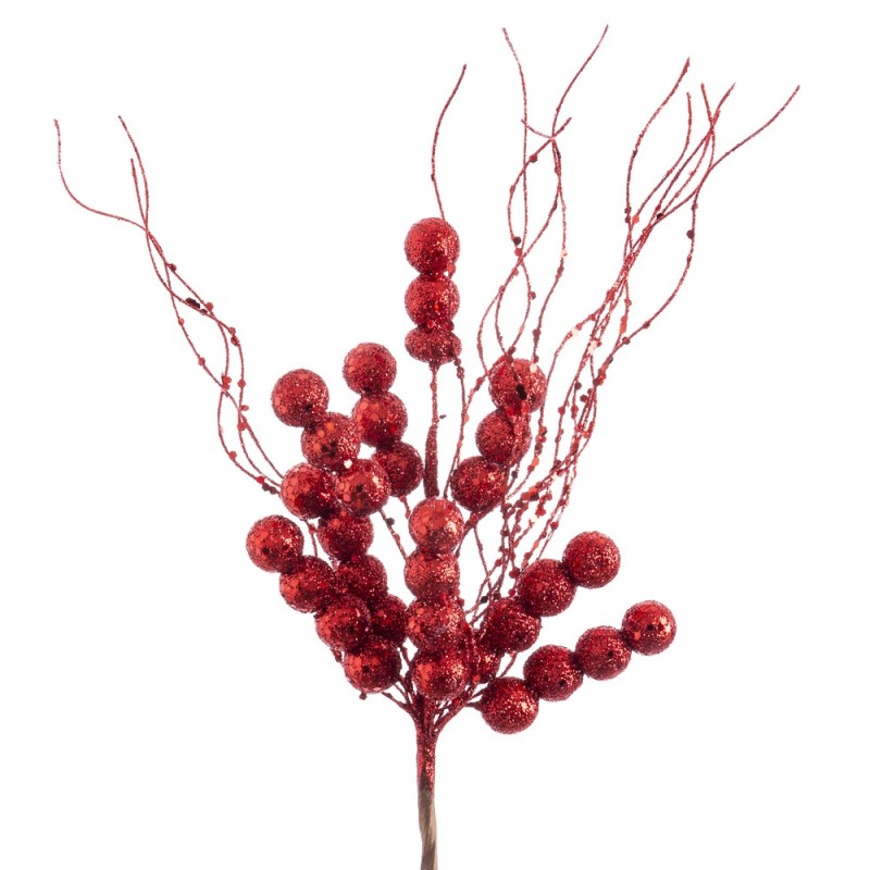 Pick agrifoglio rosso 26 cm