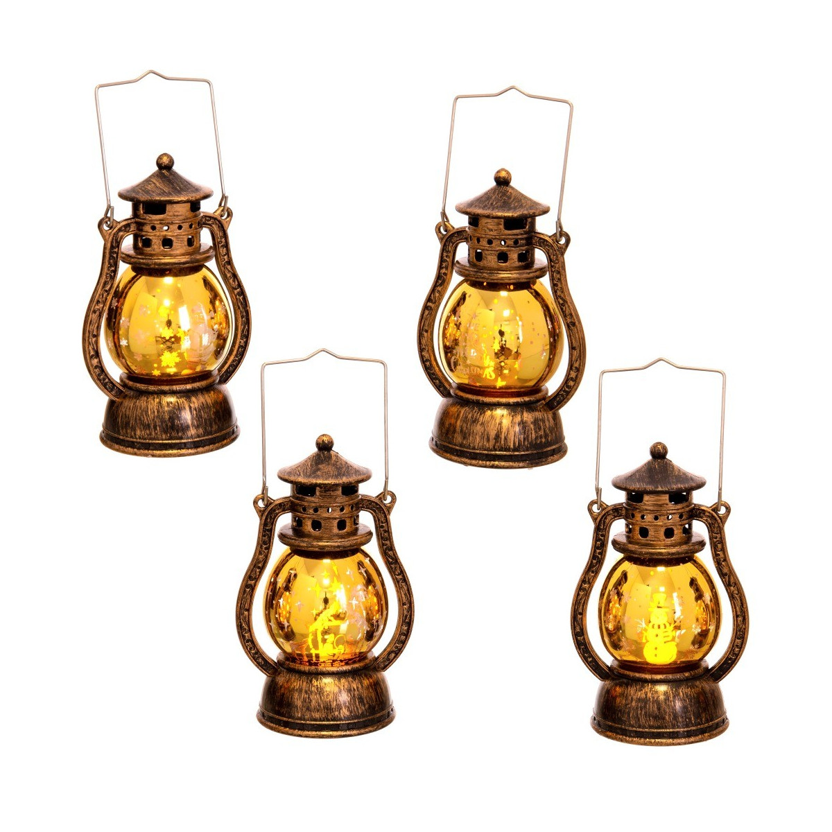 Lanterna decorativa con luce led