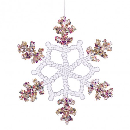 Ciondolo stella neve 20 cm