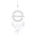 Collana penne legno 45 cm