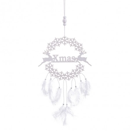 Collana penne legno 45 cm