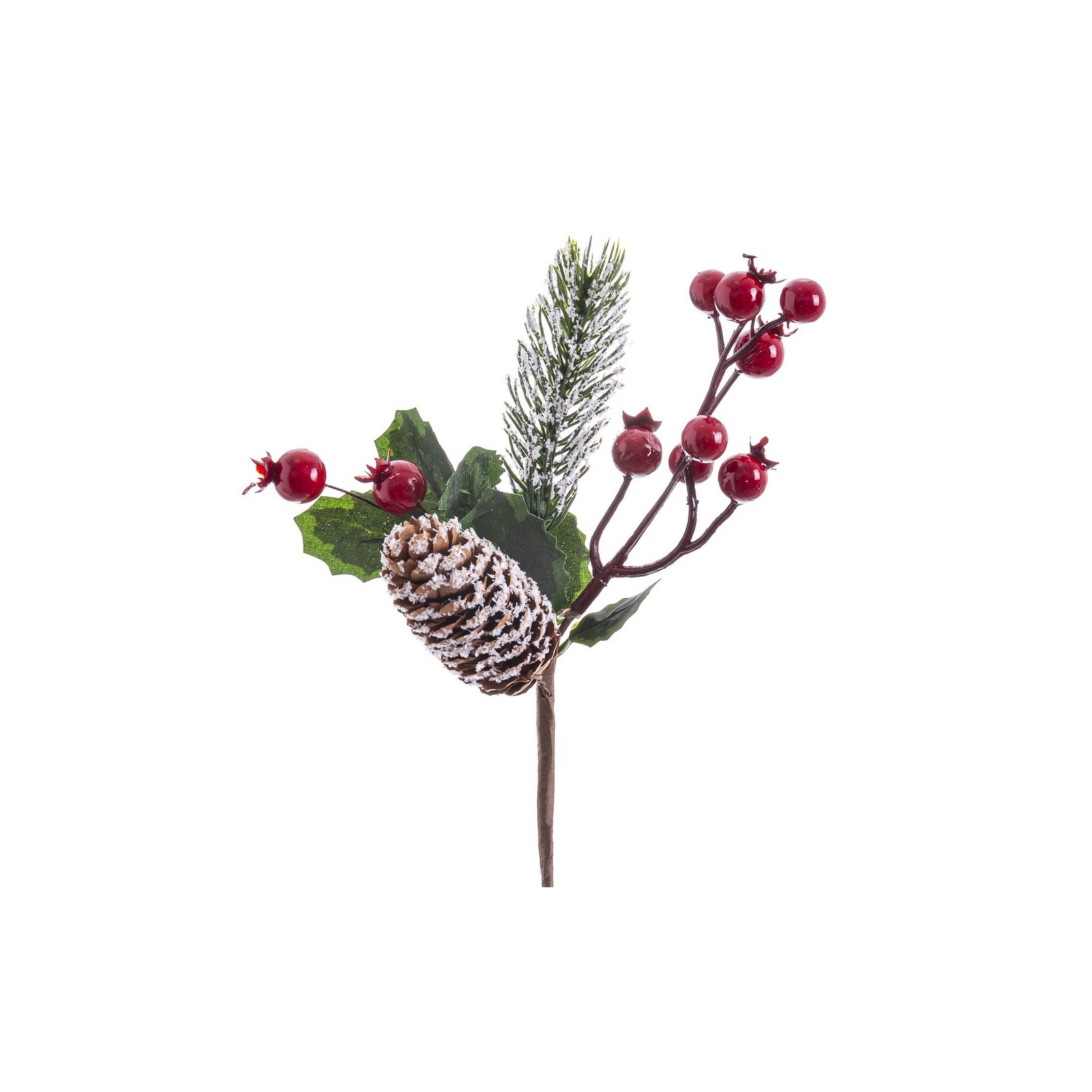 Pick agrifoglio rosso 23 cm