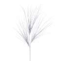Ramo glitter plastica argento 110 cm
