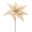 Fiore poinsettia tessuto champagne 35 x 58 cm