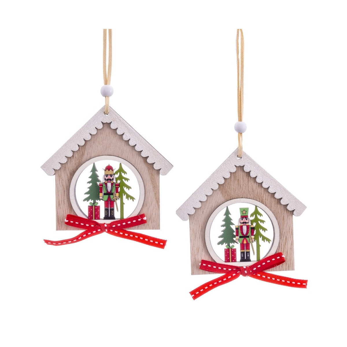 Collana casa soldati legno