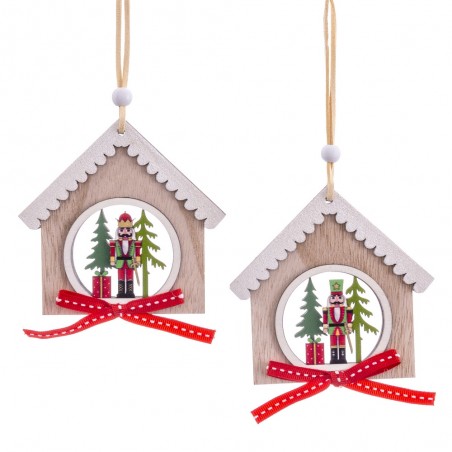 Collana casa soldati legno