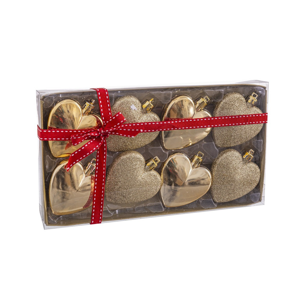 S 8 cuore oro 6 x 6 x 6 cm