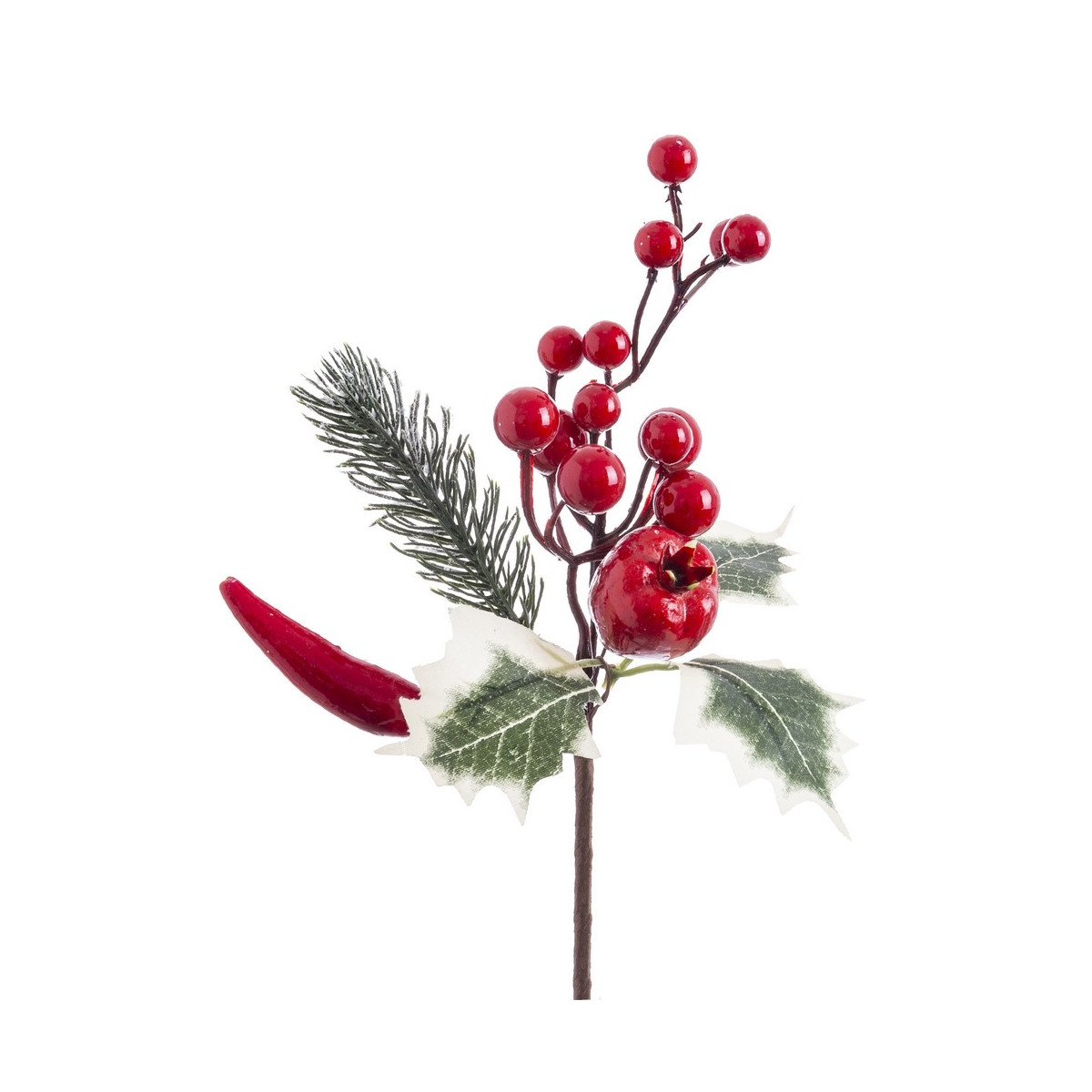Pick agrifoglio con foglie 21 cm