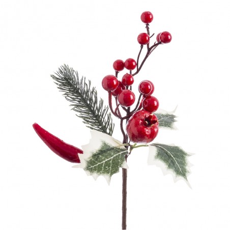 Pick agrifoglio con foglie 21 cm