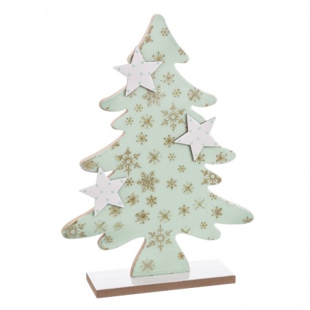 Base albero legno verde 21 x 5 50 x 28 cm
