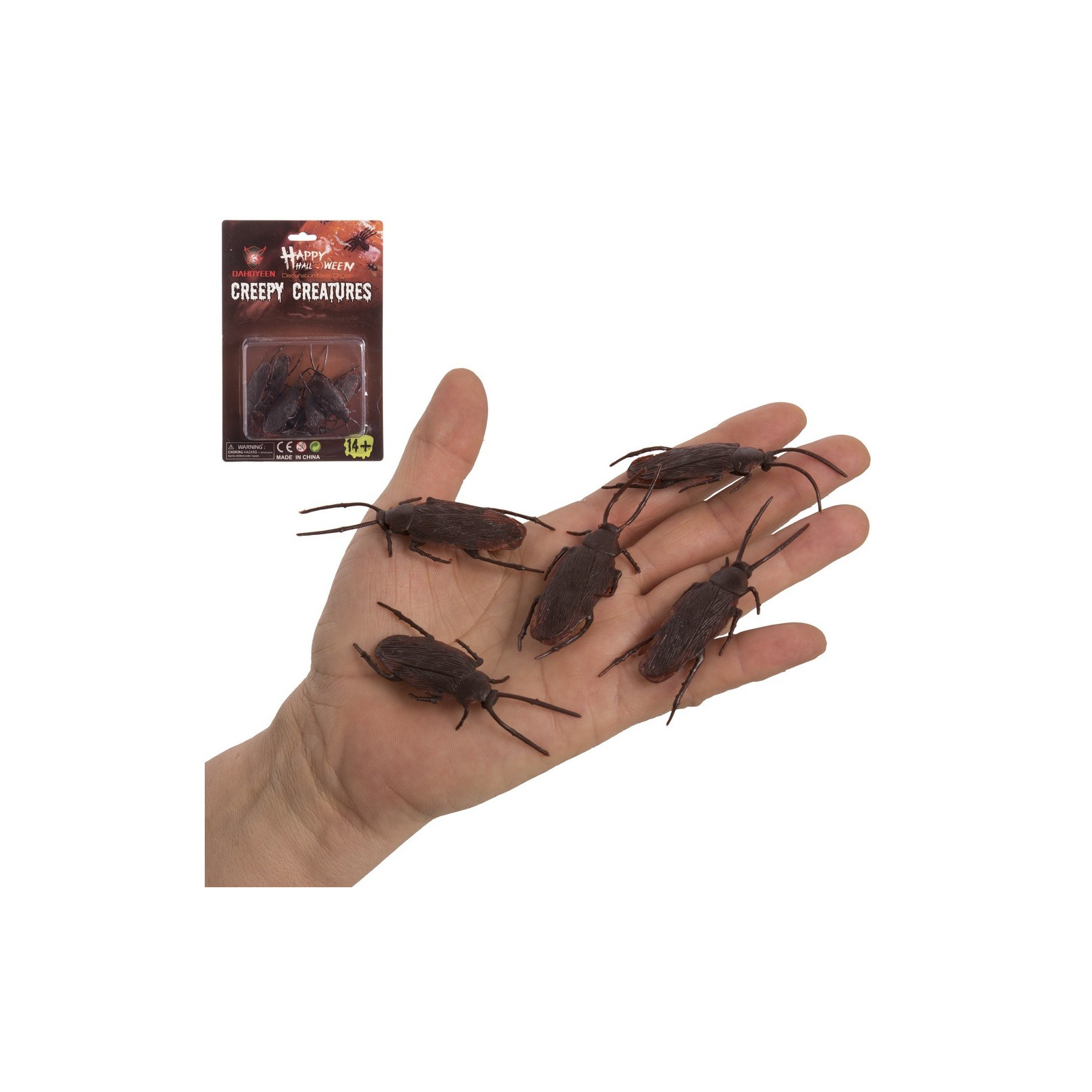 S 8 scarafaggio pvc 6 x 2 x 1 cm