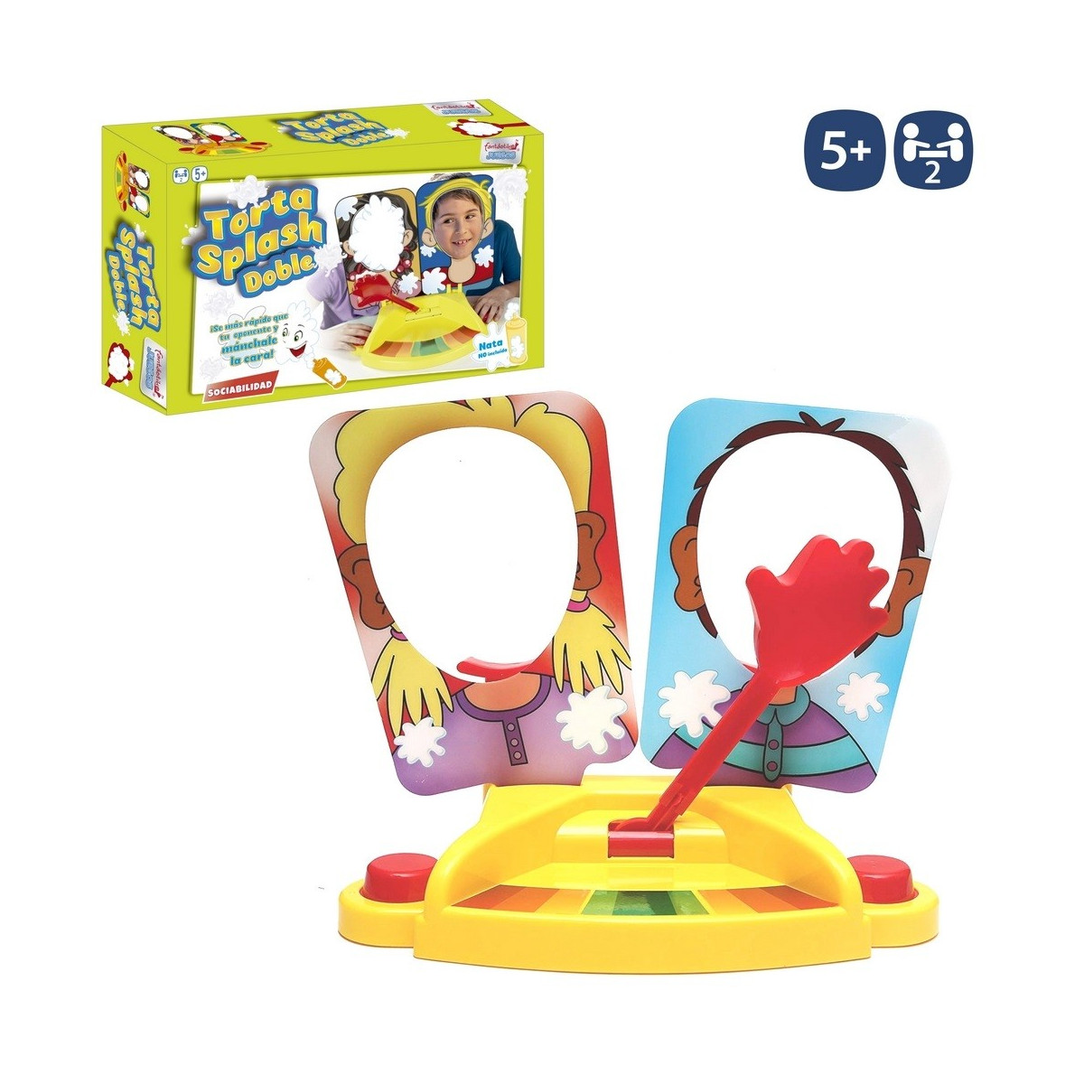 Gioco torta splash doppio