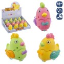 Gallina con luce 3 c 10 cm