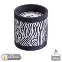 Candela cemento profumata zebra 10 x 10 cm
