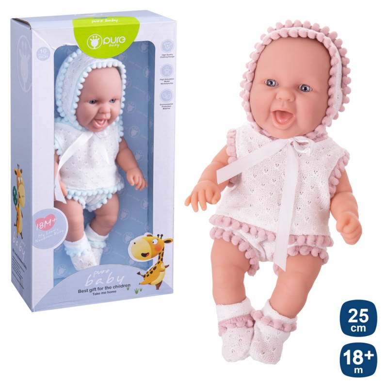 Tutina bebè pure baby knit 2 c 25 cm