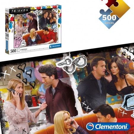 Puzzle 500 pcs amici