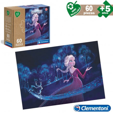 Puzzle 60 pezzi eco frozen ii