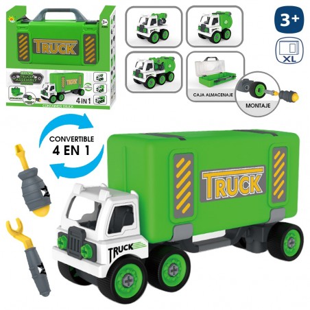 Borsa per camion riciclaggio 4 in 1 36 x 10 x 18 cm
