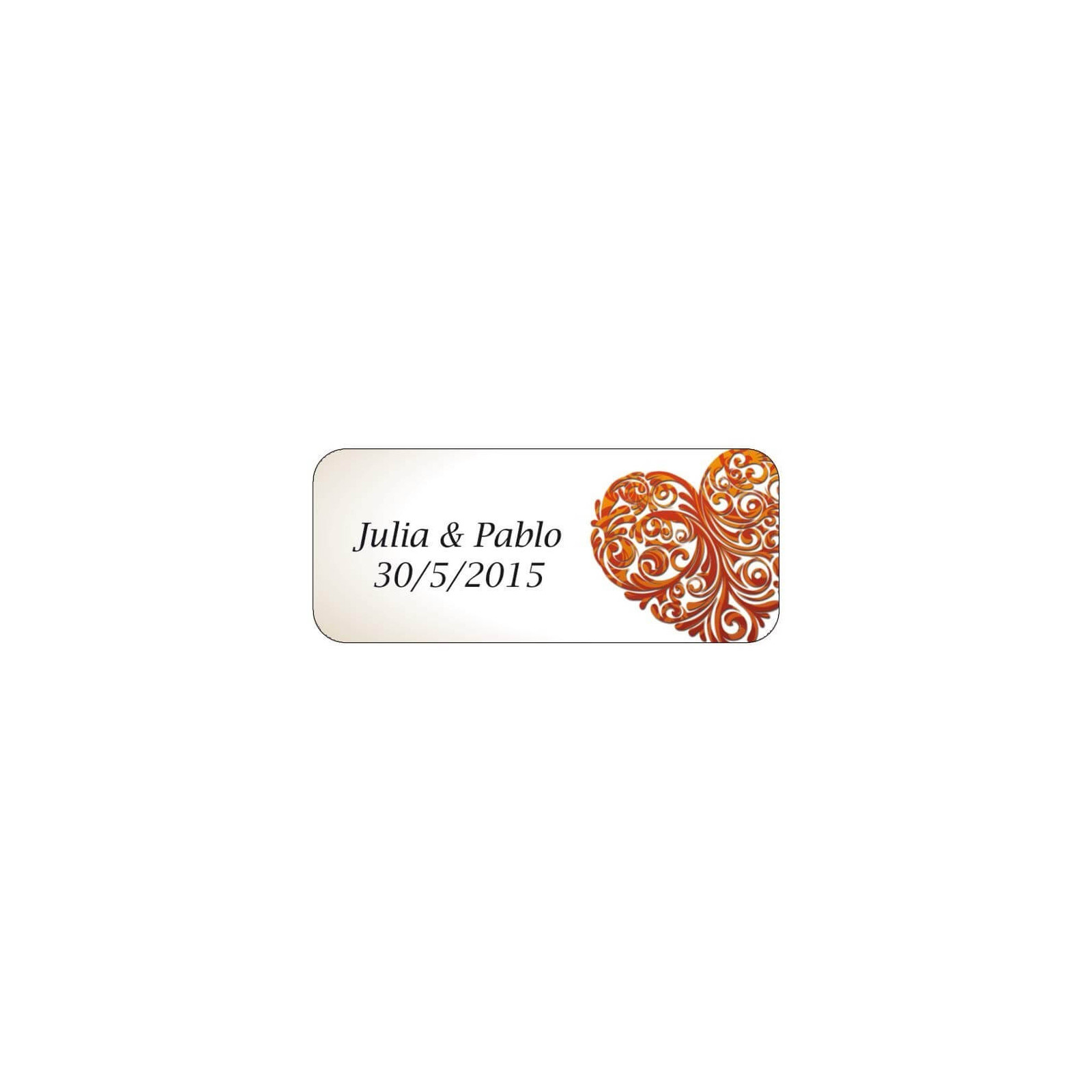 Cuore caldo adesivo economico