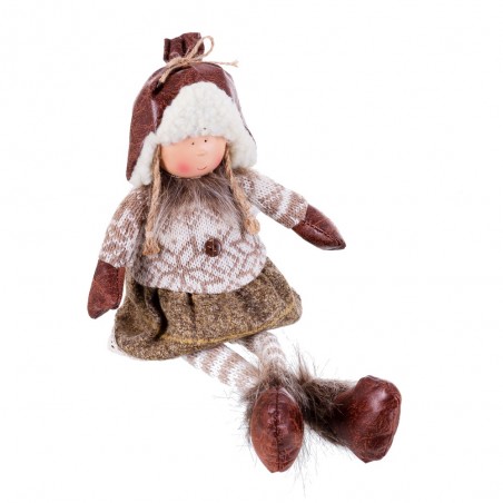 Gambe marroni da ragazza 14 x 9 50 x 35 cm