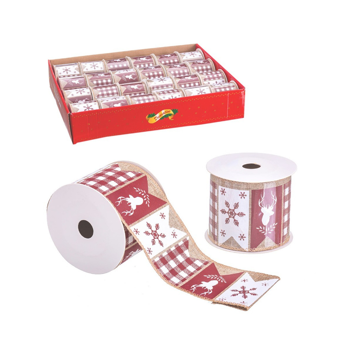 Rullo nastro quadri 270 x 6,30 cm