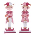 Figure elfiche in legno assortite
