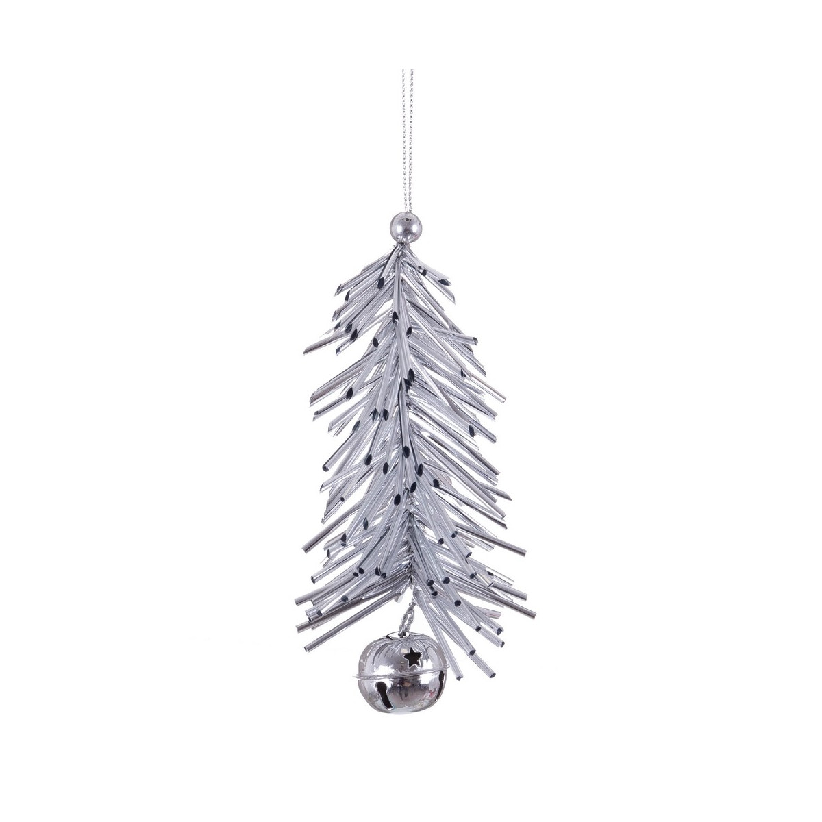 Ciondolo albero di spumiglione argento 8 x 15 cm