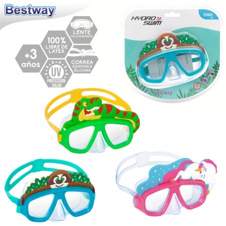Maschera infantile 3-6 anni 3 m subacquea