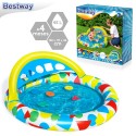 Piscina splash and learn gonfiabile 120 x 117 x 36 cm