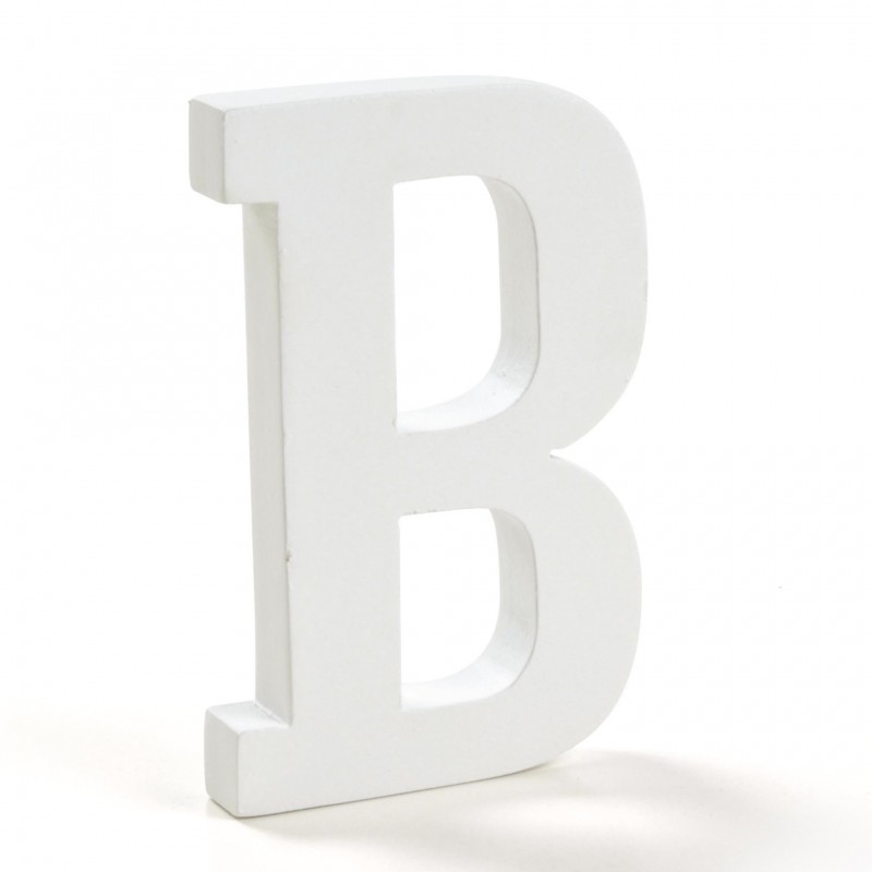 Lettera legno b