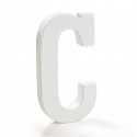 Lettera legno c