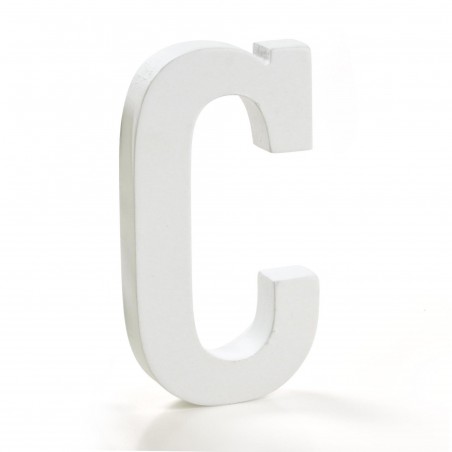 Lettera legno c