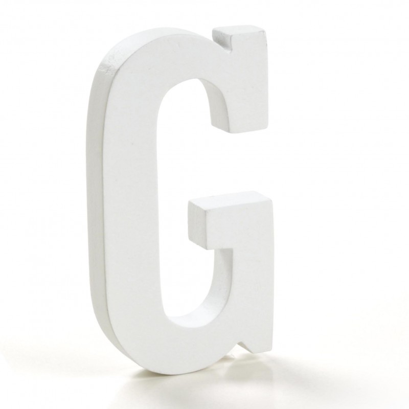 Lettera legno g