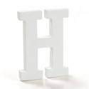 Lettera legno h