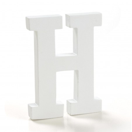 Lettera legno h