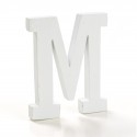 Lettera legno m
