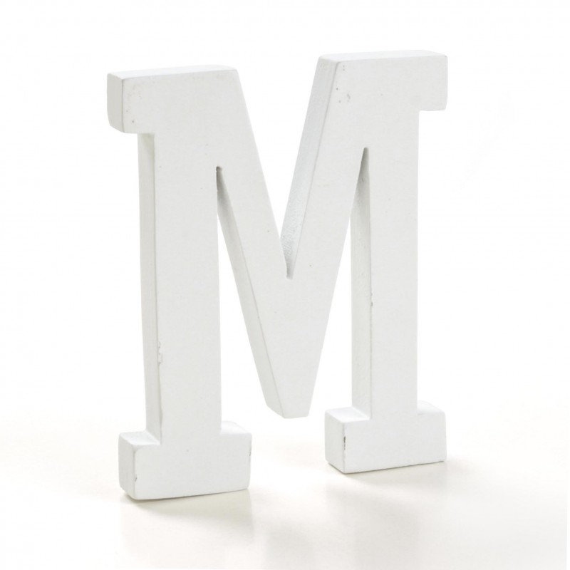 Lettera M Illuminabile In Legno - Decorazione LED Con Batterie (Non Incluse) - Foto 8