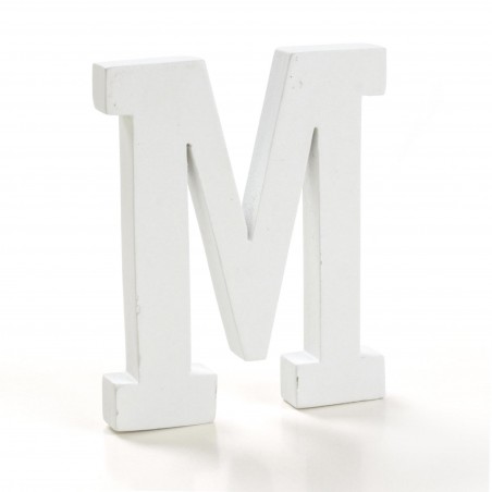 Lettera legno m