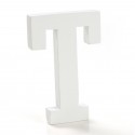 Lettera legno t