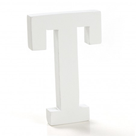 Lettera legno t