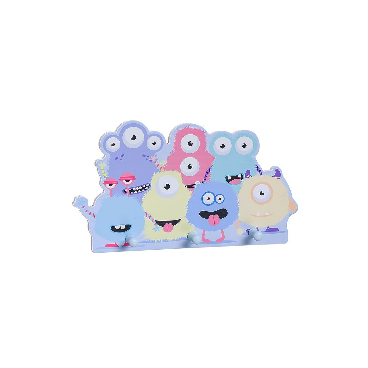 Appendiabiti da parete Monsters