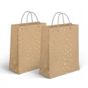 Borsa di carta media con stelle 2c