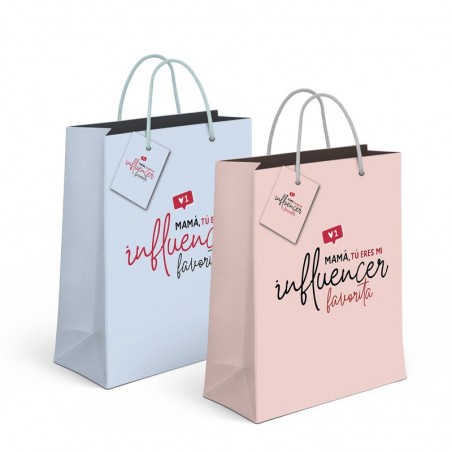 Borsa di carta l mamma influencer 2c