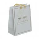 Borsa di Carta Tanti Auguri Eleganza per i Tuoi Regali Speciali